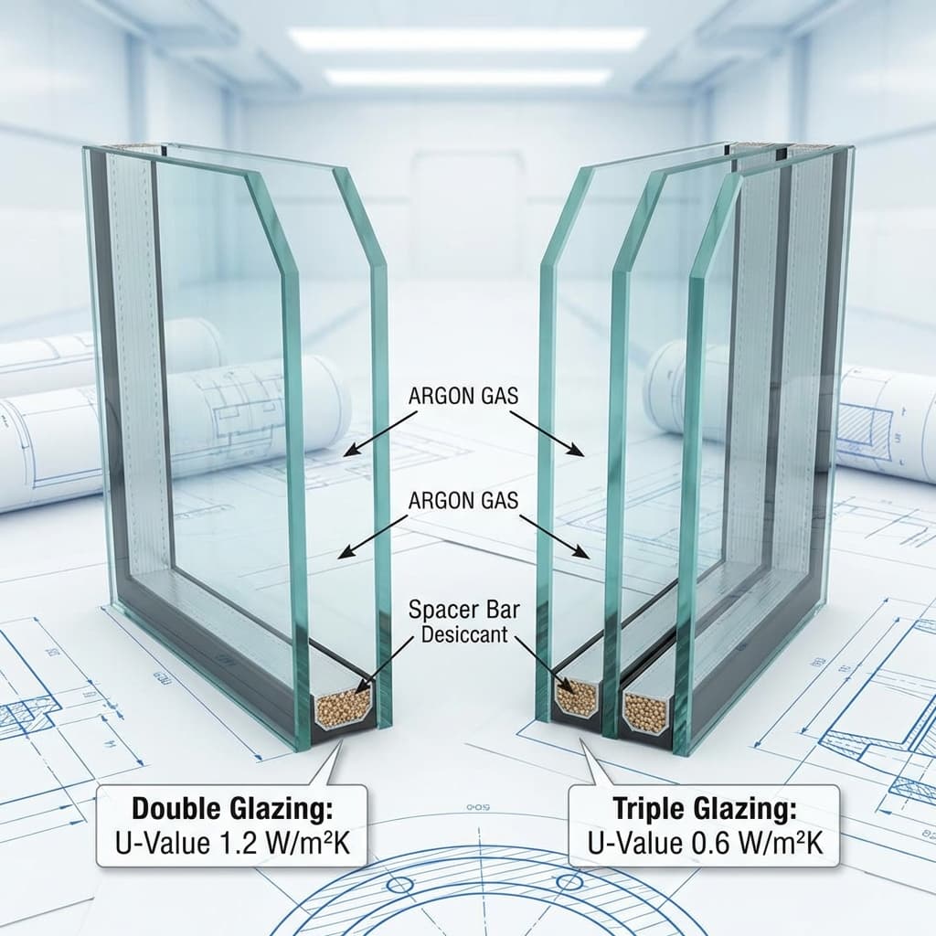 Double ou Triple Vitrage : Lequel choisir ?